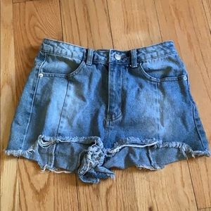 Jean shorts